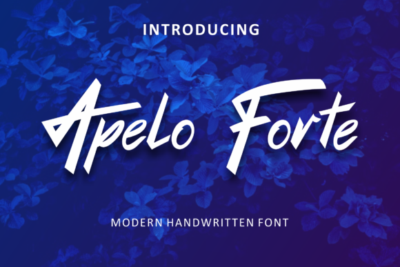 Apelo Forte: Bold Script for Branding