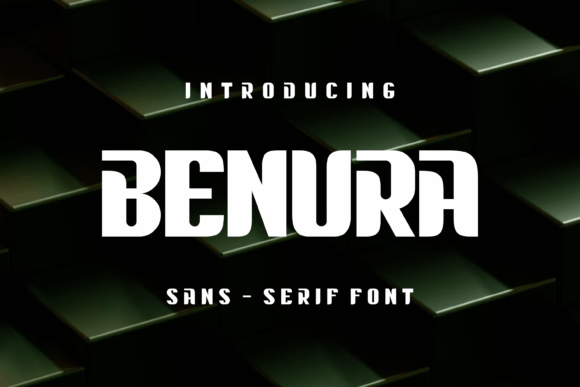Benura: A Stylish Display Font