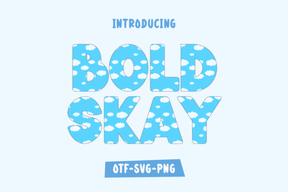 Bold Skay: A Bold and Fun Color Font