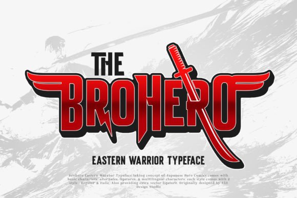 Brohero Font for Business