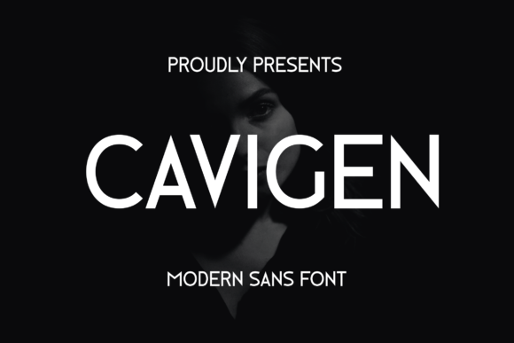 Cavigen: A Bold Font for Digital Campaigns
