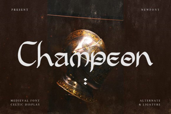 Champeon: A Medieval Font for Modern Marketing