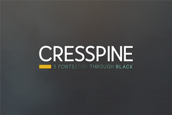 Cresspine: A Font for Modern Campaigns