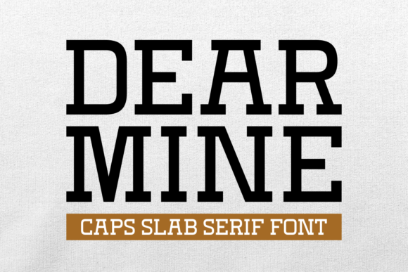 Dear Mine Font for Bold Editorial Design