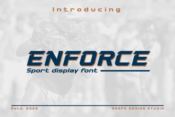 Enforce: A Bold Font for Business