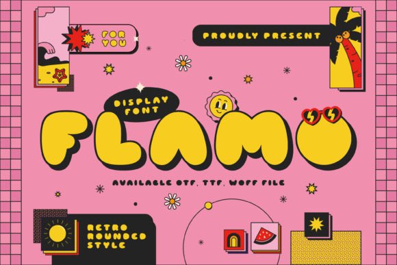 Flamo: A Bold Typeface for Impact