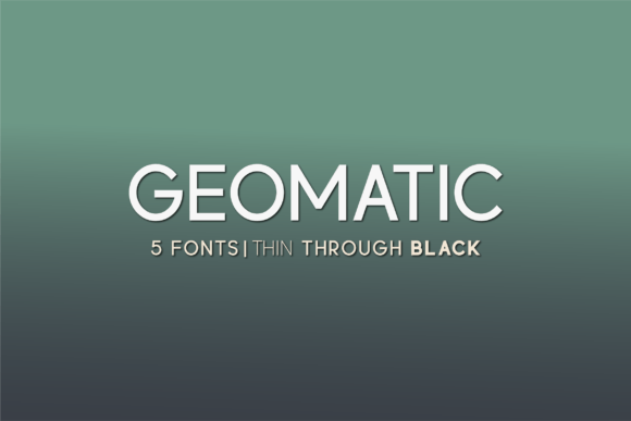 Geomatic: A Modern Sans Serif for Campaigns