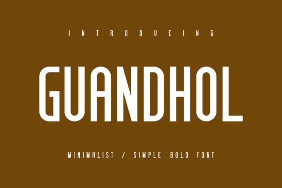 Guandhol Bold: A Stylish Serif Font for Web Design