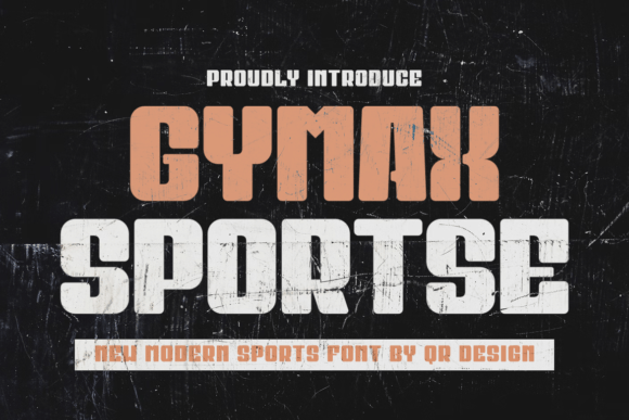 Gymax Sportse: A Bold Display Font