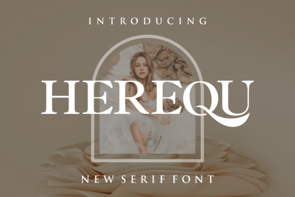 Herequ: A Bold Serif Font for Web Design