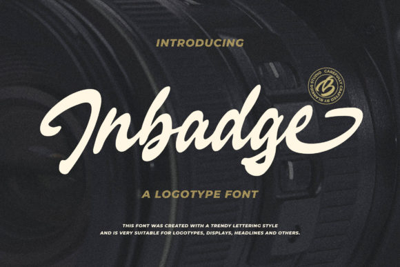 Inbadge: A Bold Handwritten Font for Business