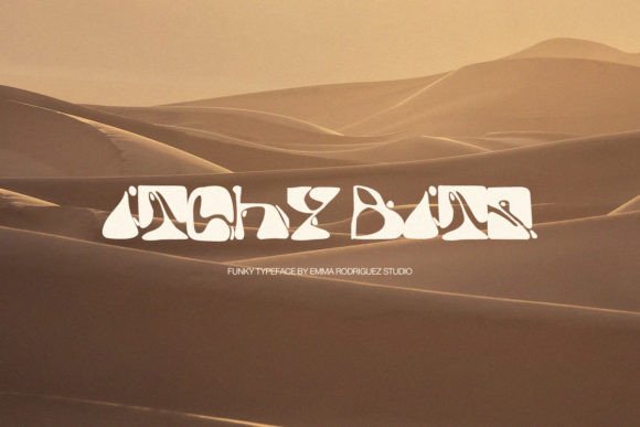 Itchy Bits: A Bold Font for Web Design
