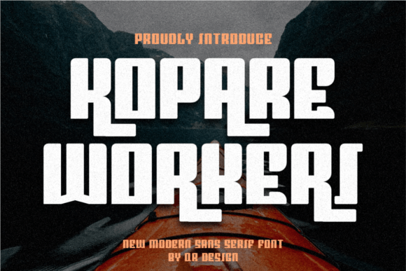 Kopare Workeri: A Bold Display Font