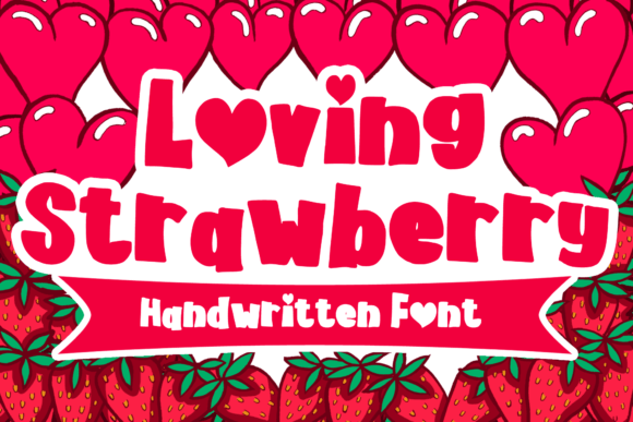 Loving Strawberry Font Review
