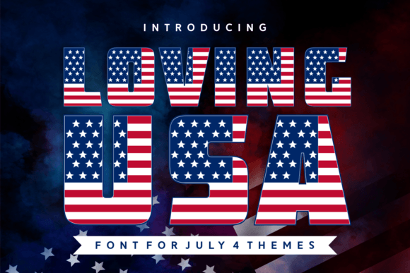 Loving Usa Font for Business