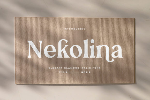 Nekolina: A Serif Font for Real-World Design