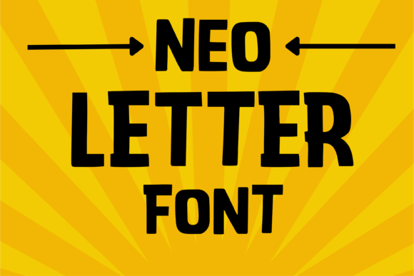 Neo Letter: A Bold Font for Business