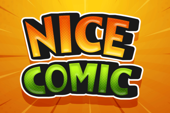 Nice Comic Font for Creative Design