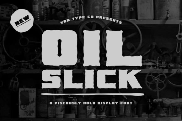 Oil Slick: A Bold Font for Business