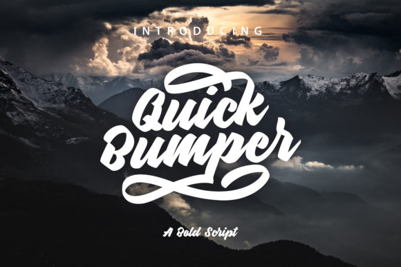 Quick Bumper Font for Business