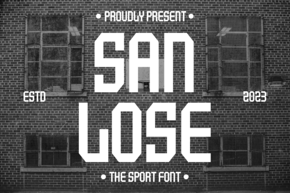 San Lose: A Bold Typeface for Web Design