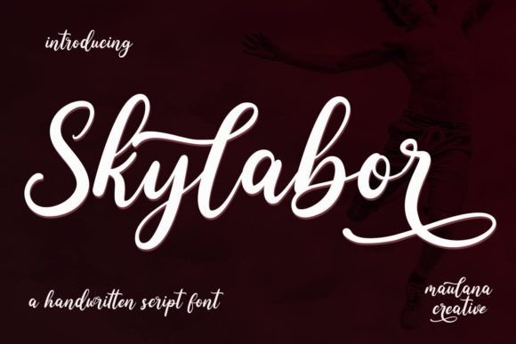 Skylabor: A Stylish Script Font