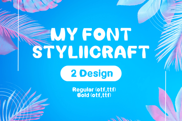 Styliicraft: A Bold Serif Typeface