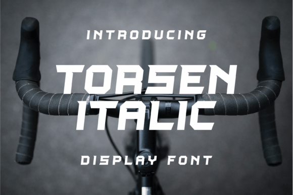 Torsen Italic: Bold Display Font