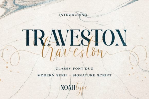 Traveston: A Font for Bold Campaigns