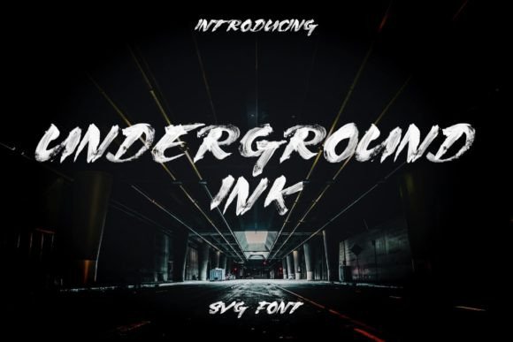 Underground Ink: Bold Sans Serif for Impact