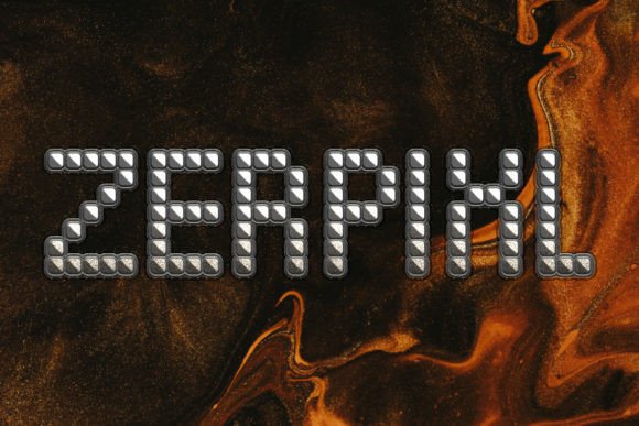 Zerpixl: A Bold Font for Business